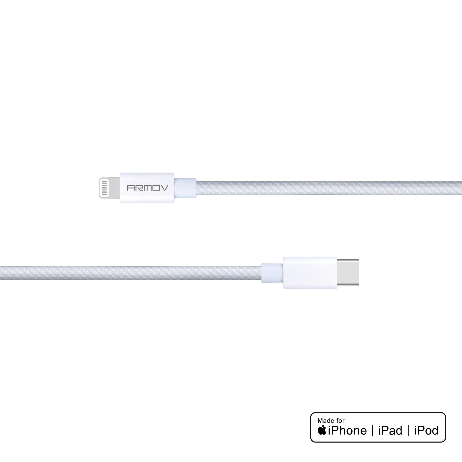 Cavo type C to Lightning intrecciato Mfi 20w