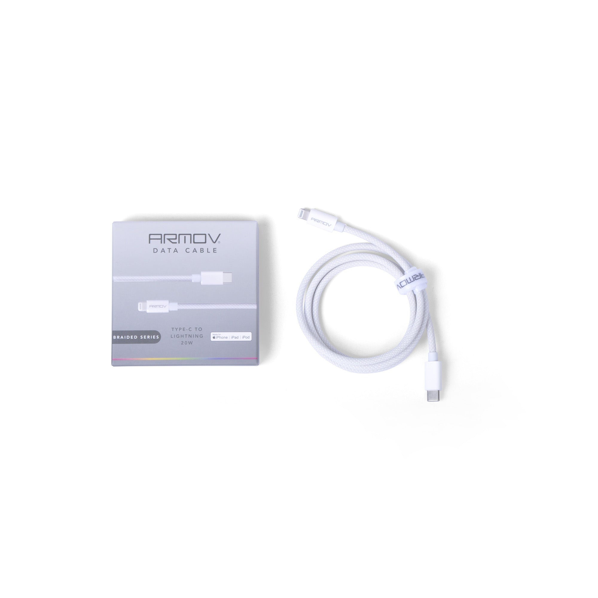 Cavo MFI intrecciato 20W da USB-C a Lightning