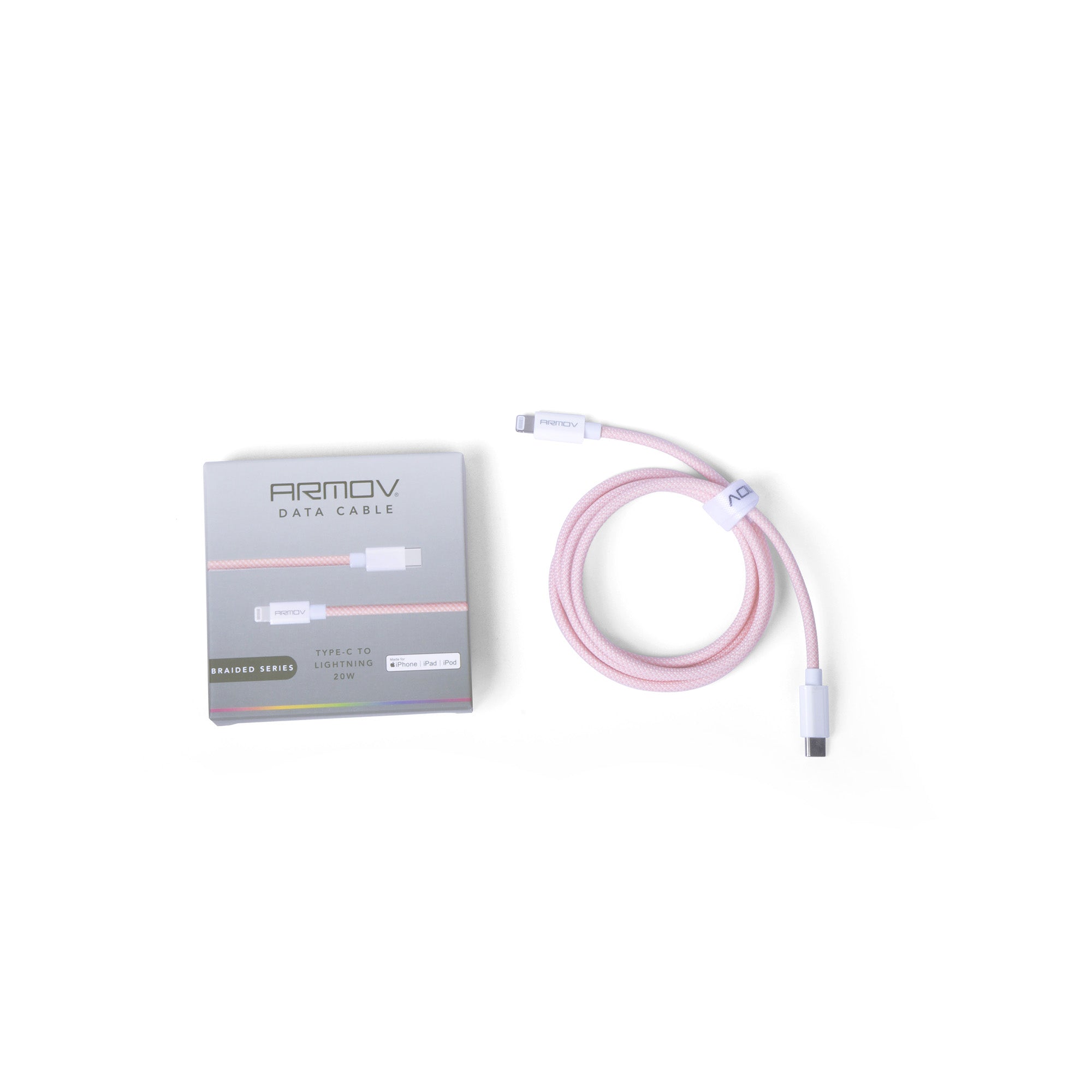 Cavo MFI intrecciato 20W da USB-C a Lightning