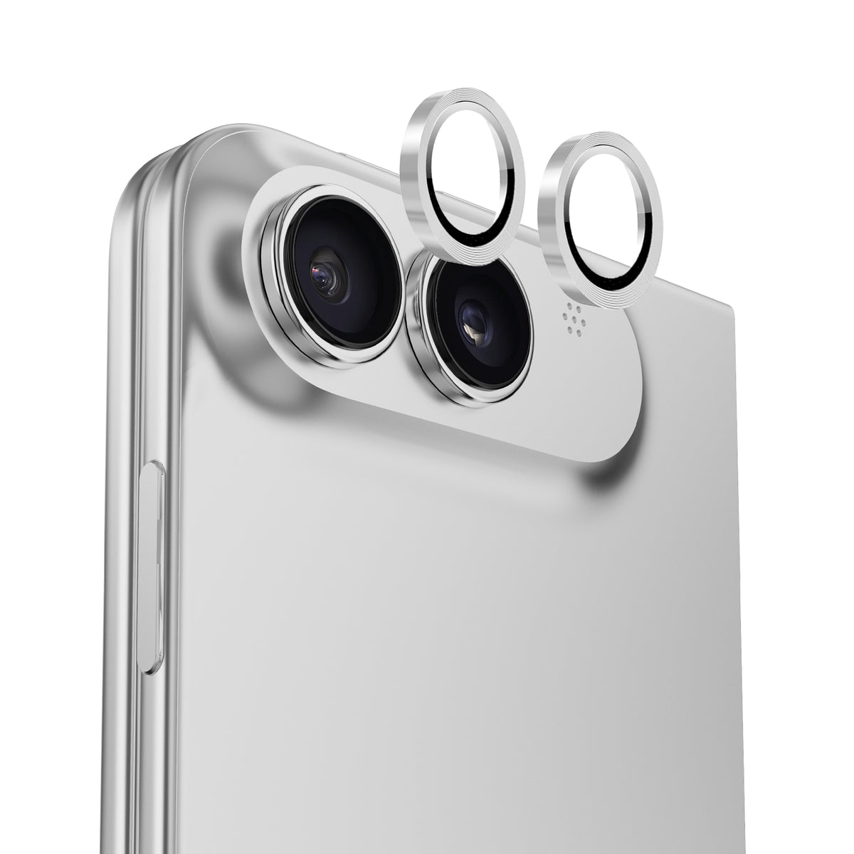 Silver Metal Lens Protector