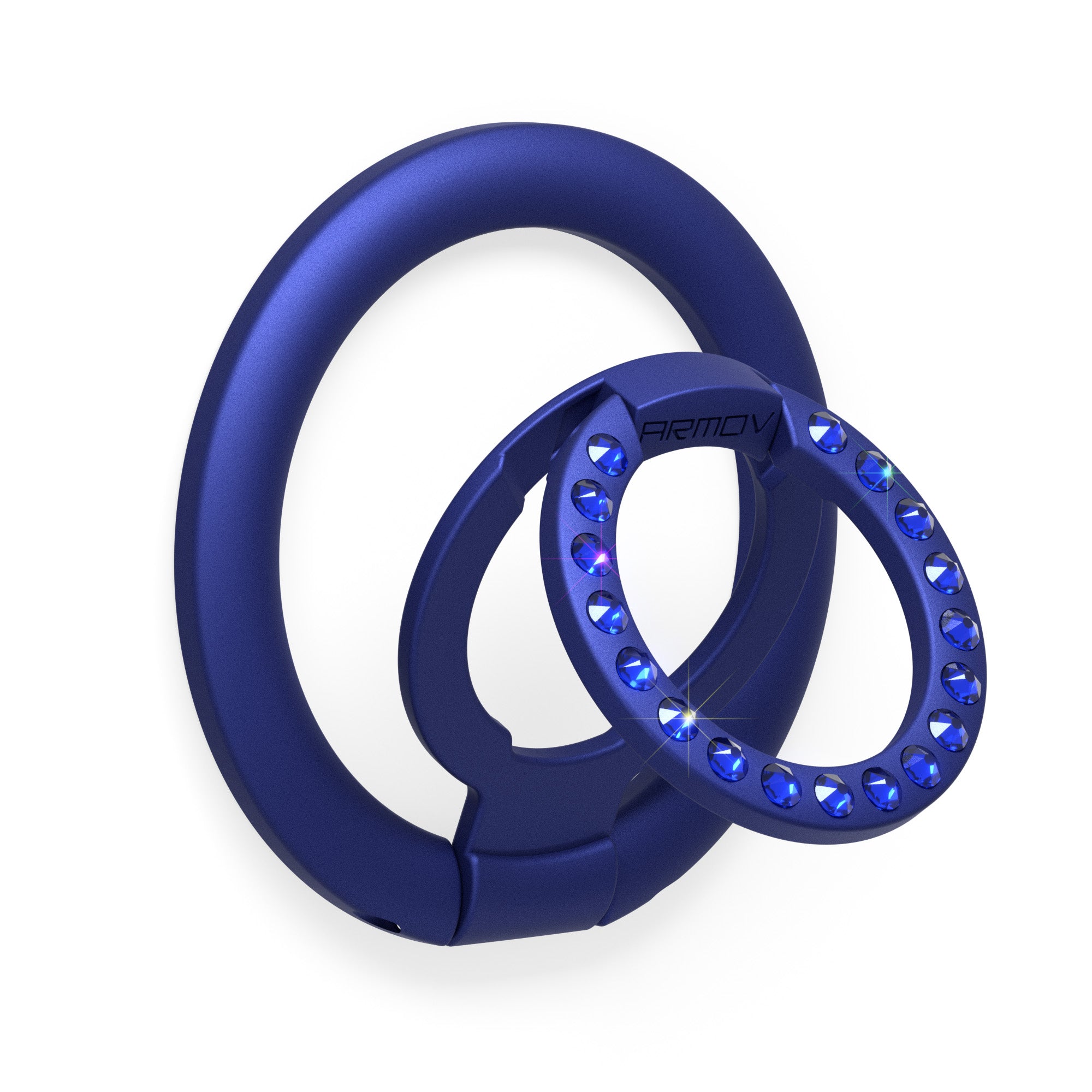Crystal Grip Ring Stand Sapphire