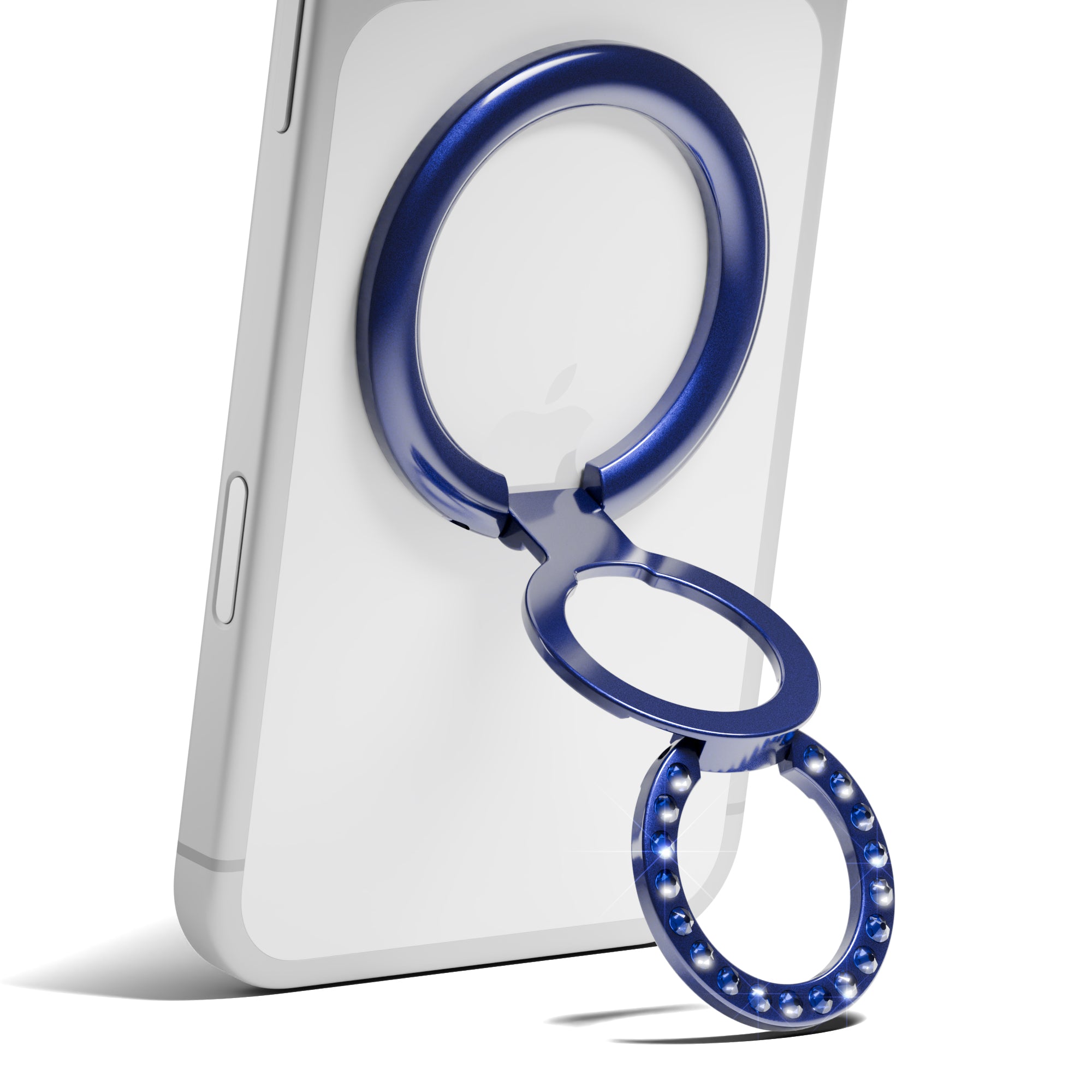 Crystal Grip Ring Stand Sapphire