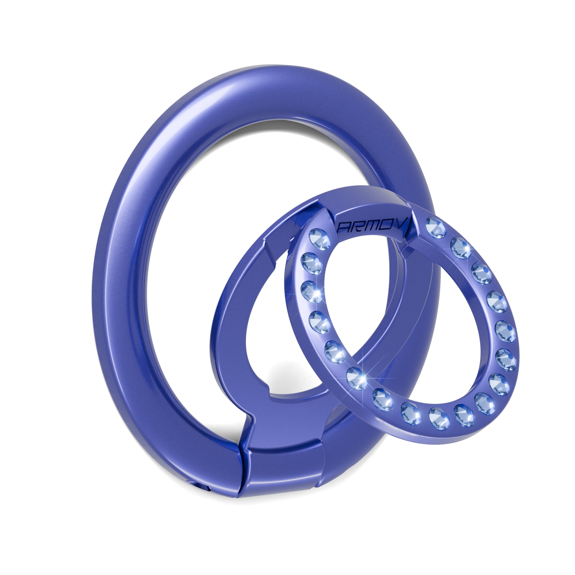 Crystal Grip Ring Stand Violet