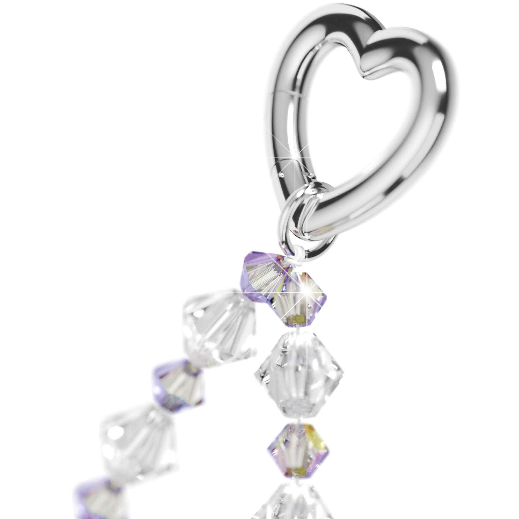 Crystal Phone Strap Aurora