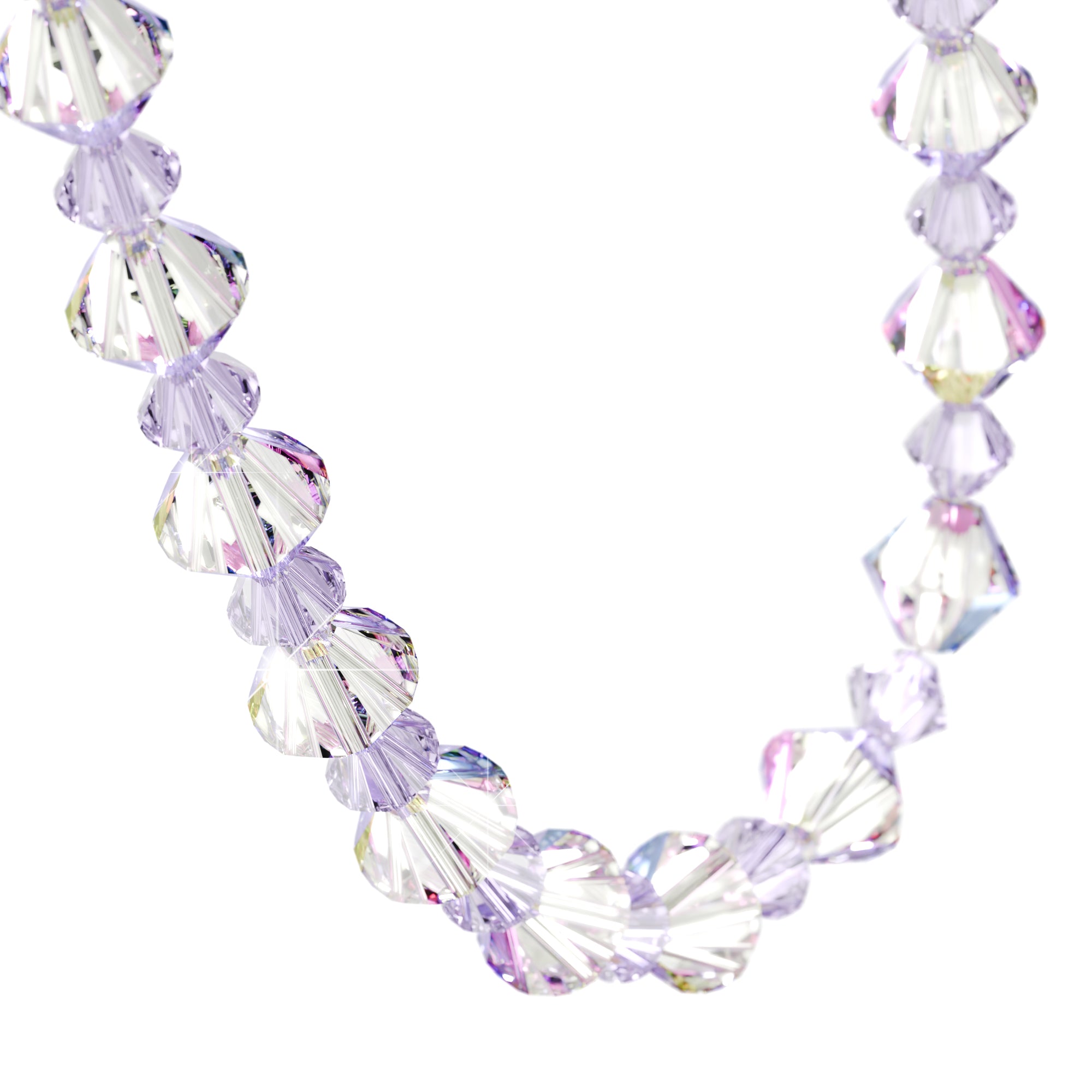 Crystal Phone Strap Violet