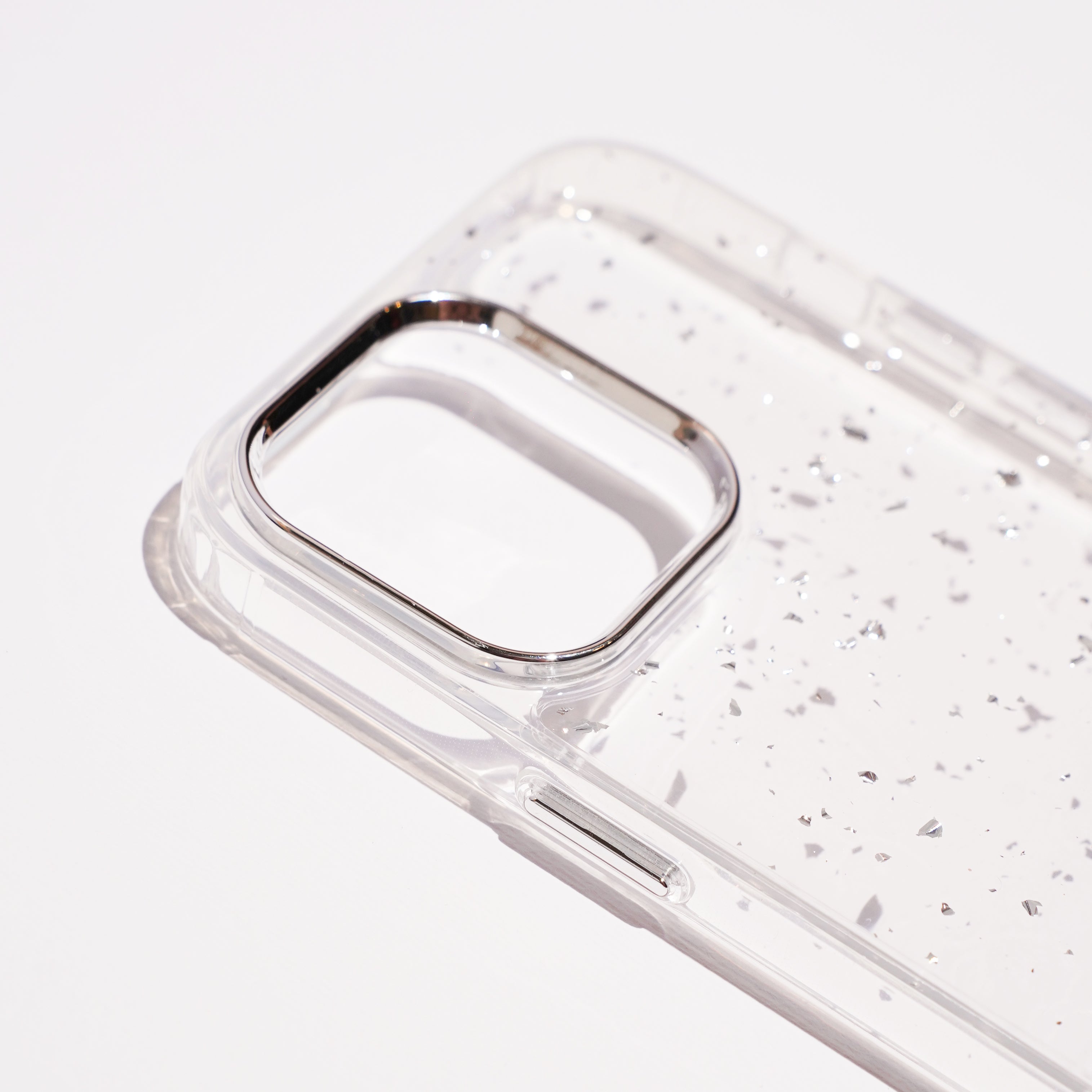 Cover Marty Glitter iPhone Trasparente