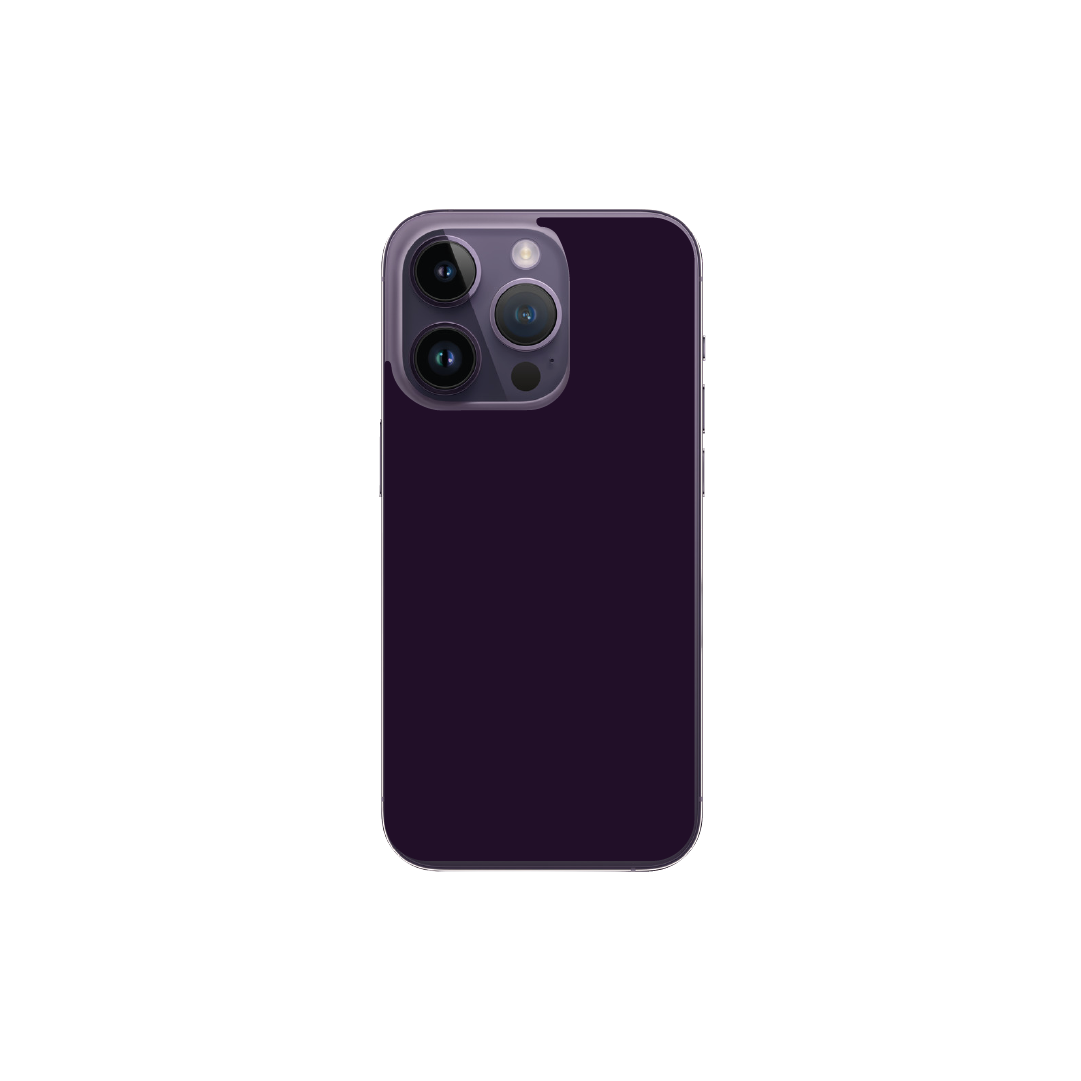Back Skin Film Solid Color