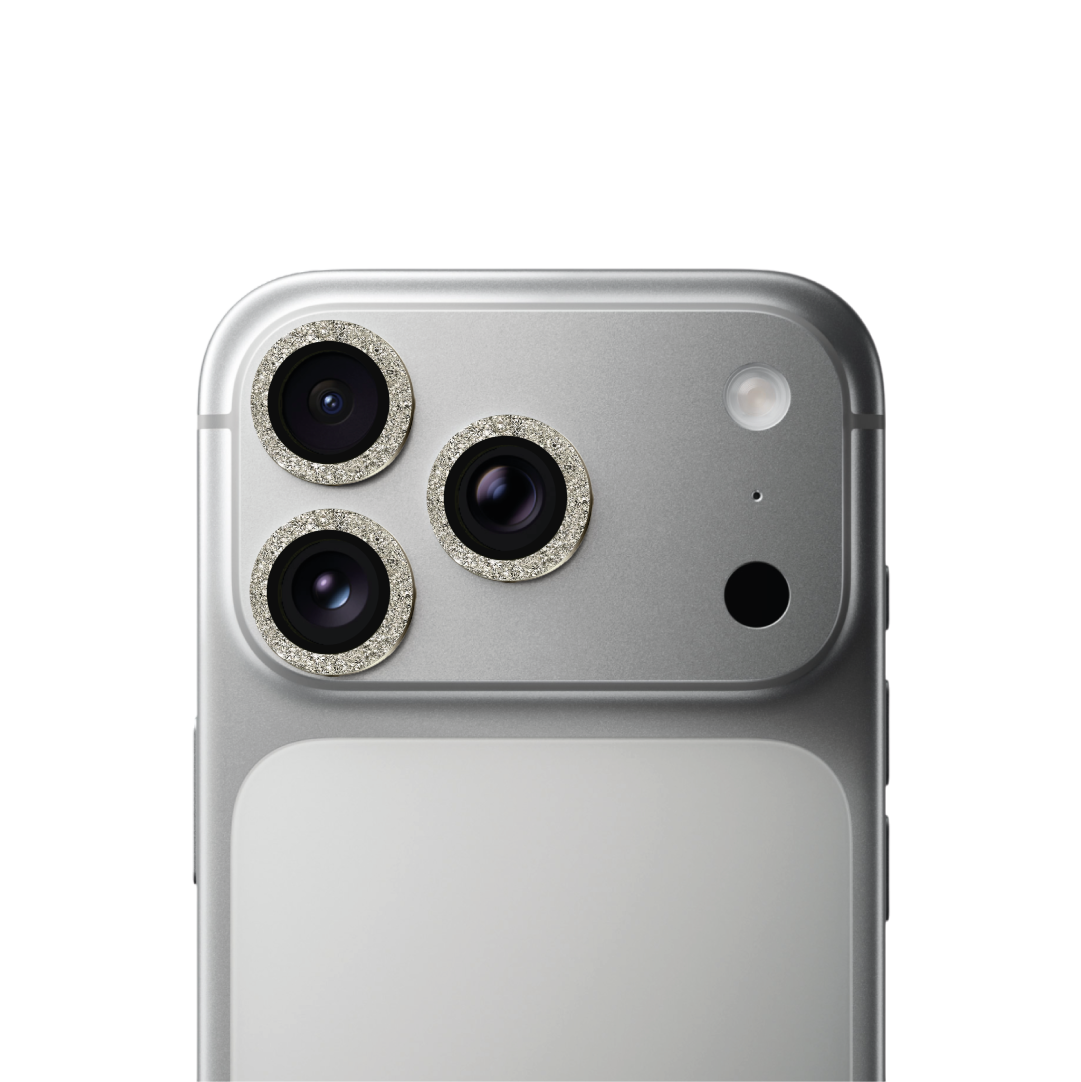 Cerchietti Copri Fotocamera Glitter Oro