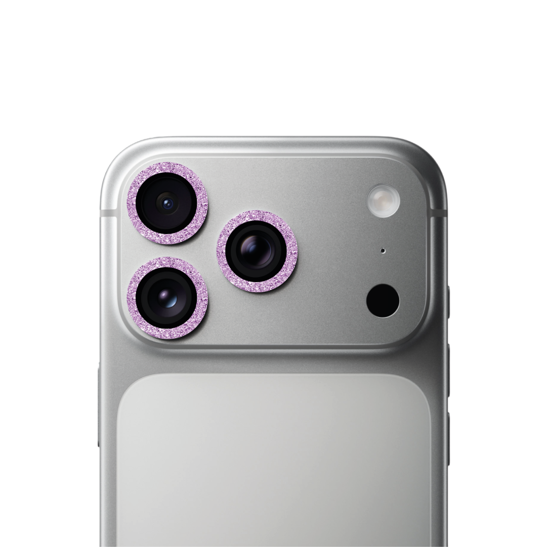 Cerchietti Copri Fotocamera Glitter Rosa