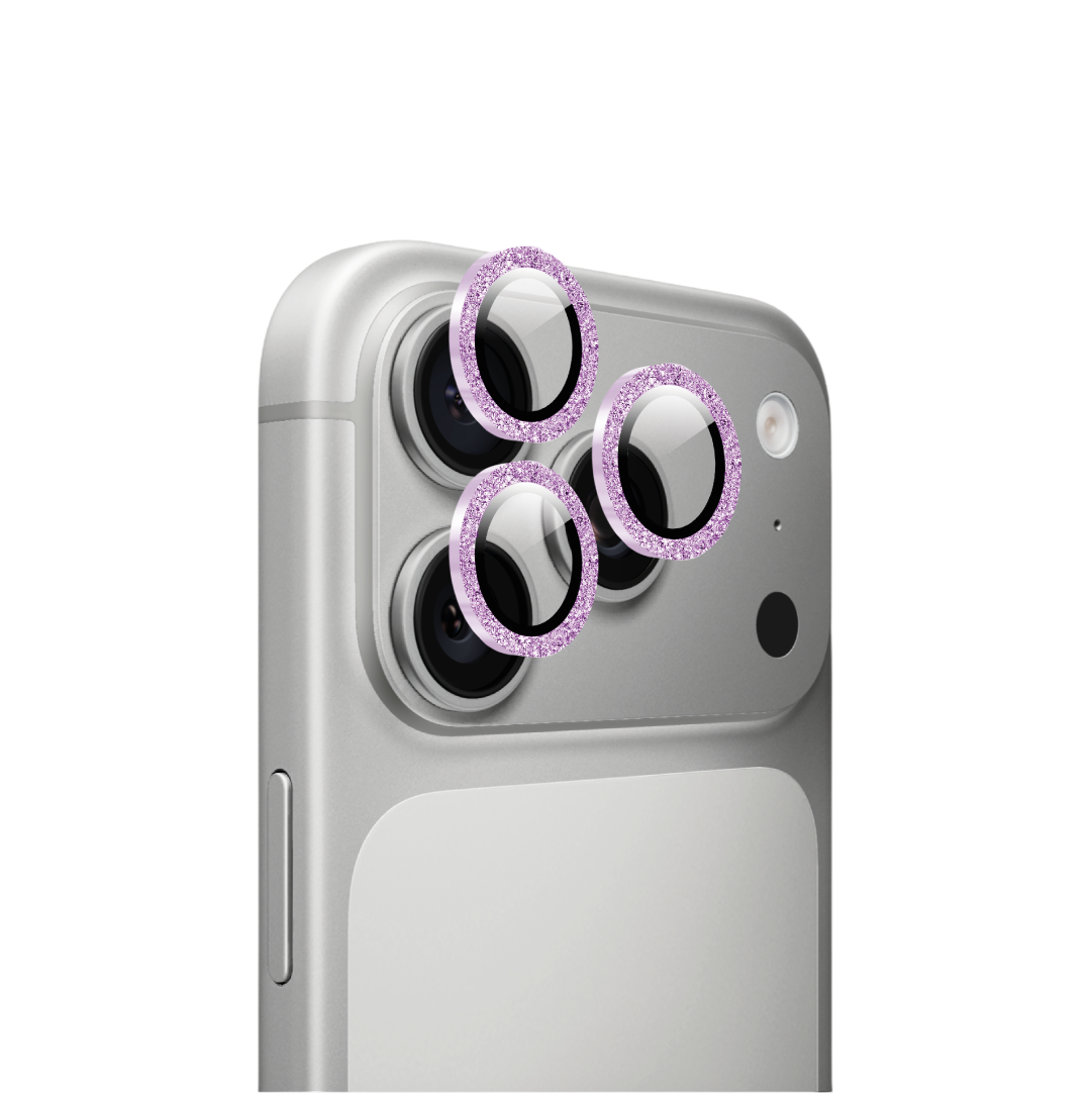 Cerchietti Copri Fotocamera Glitter Rosa