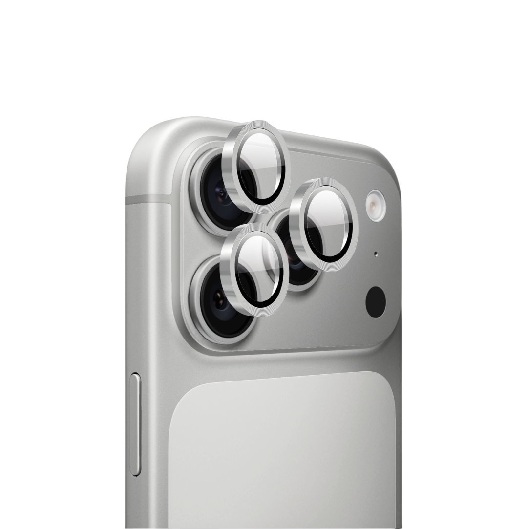 Cerchietti Copri Fotocamera Metallo Argento