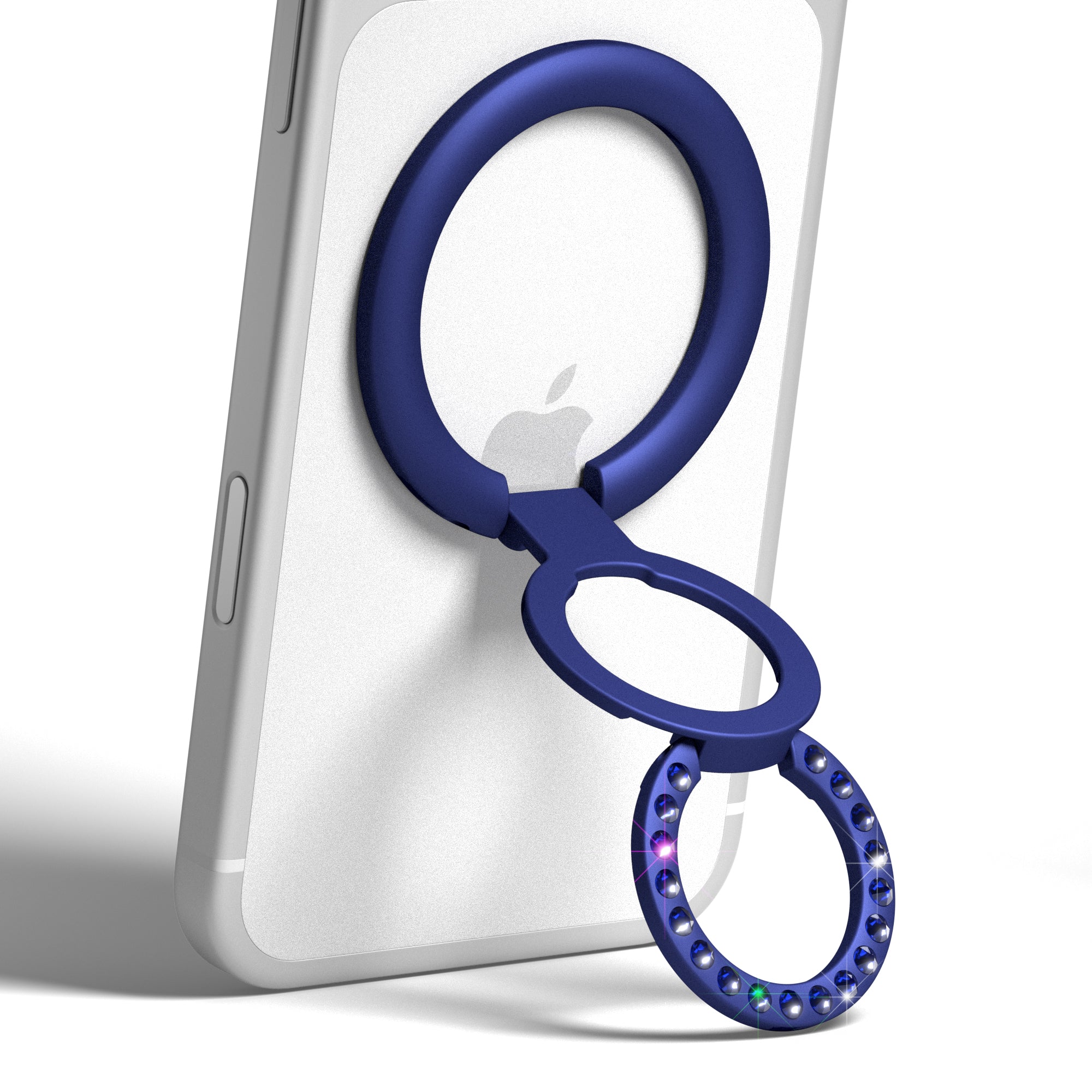 Crystal Grip Ring Stand Sapphire