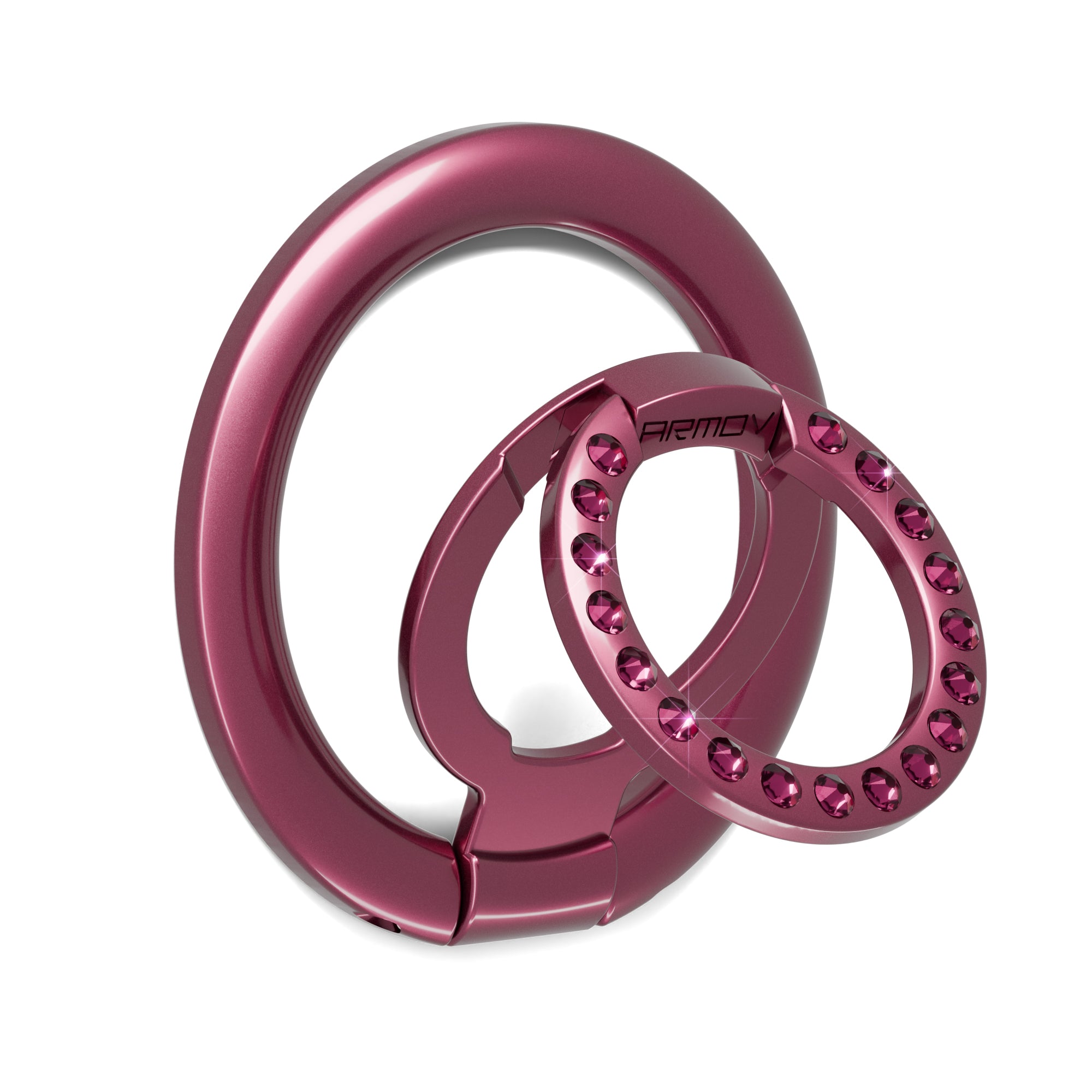 Crystal Grip Ring Stand Rose