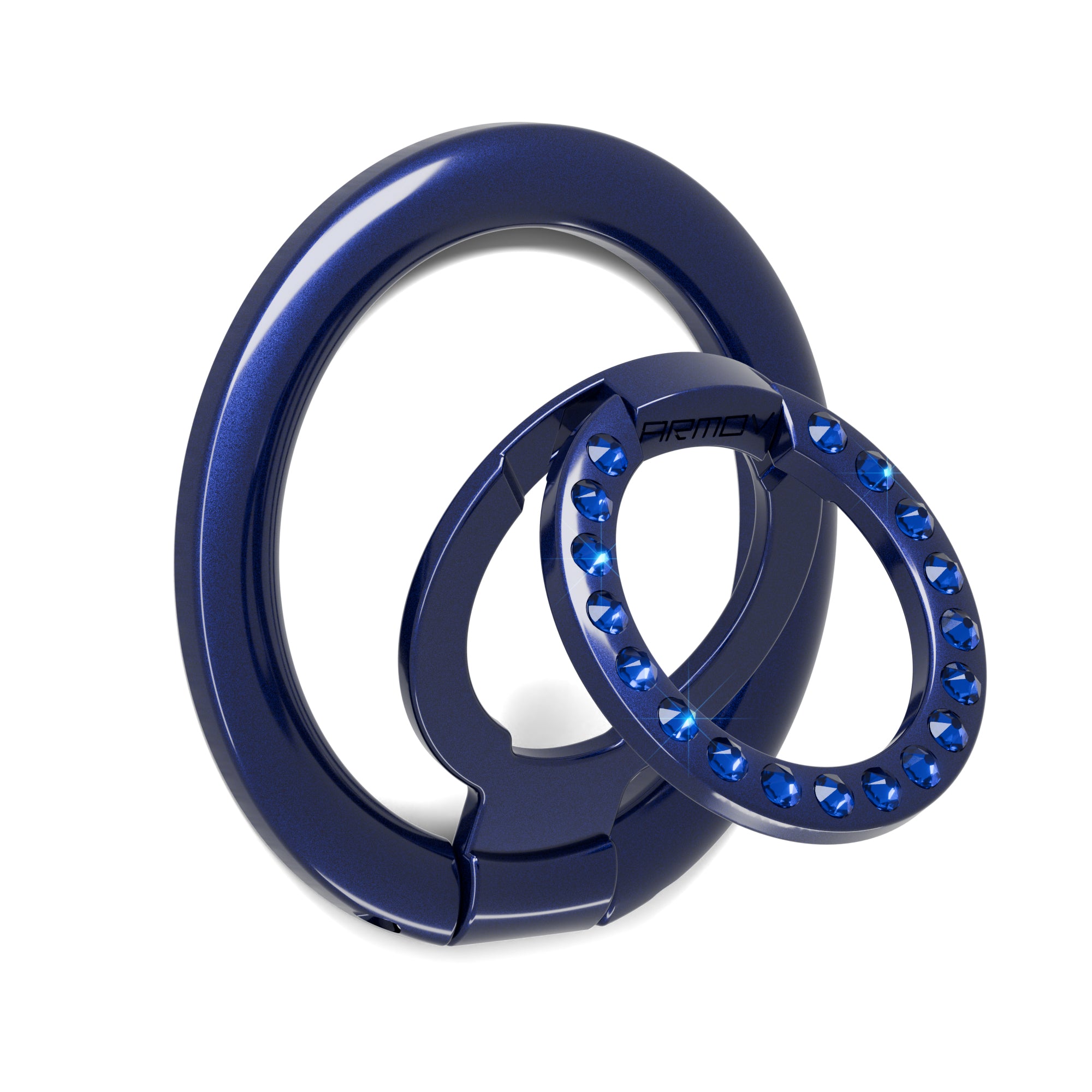 Crystal Grip Ring Stand Sapphire
