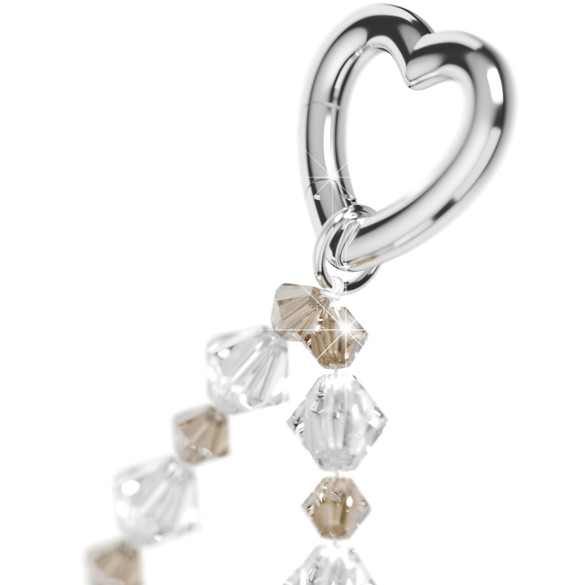 Crystal Phone Strap Alba