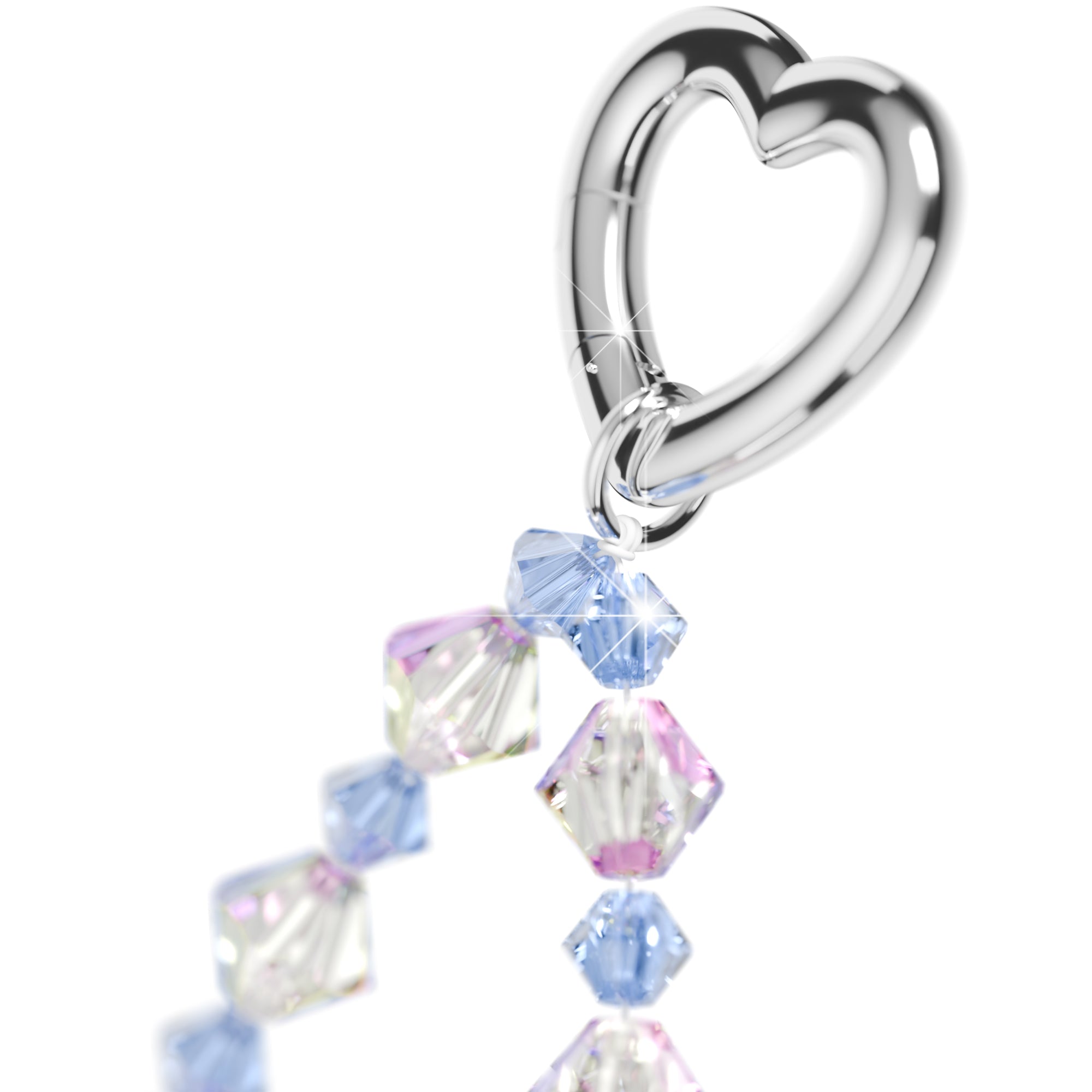 Crystal Phone Strap Sapphire